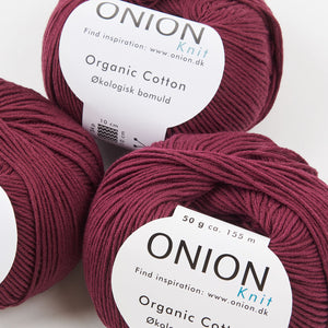 ORGANIC COTTON - V149 BORDEAUX