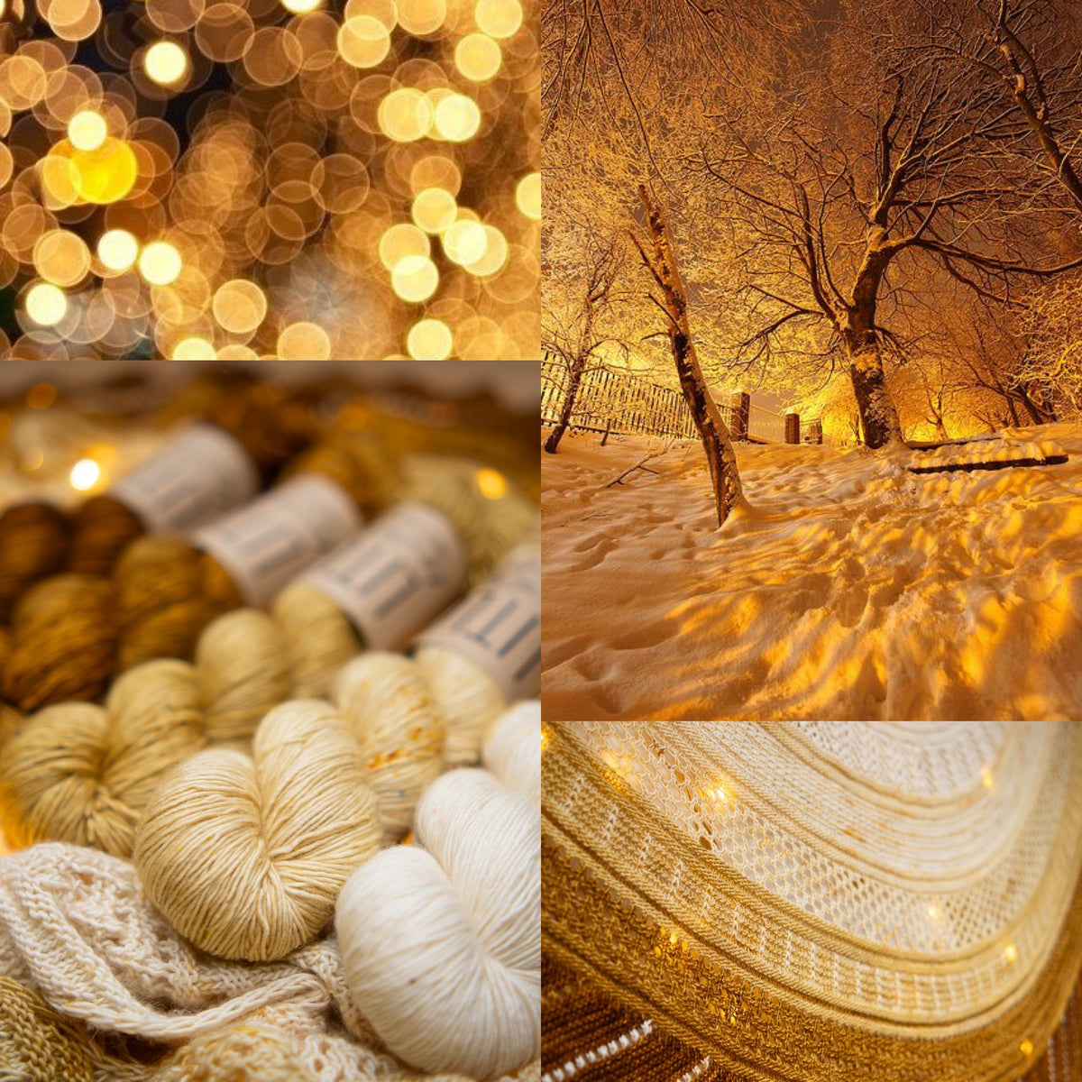 BESPOKE COLOURWAY INSPIRATION - GOLD GLITTER