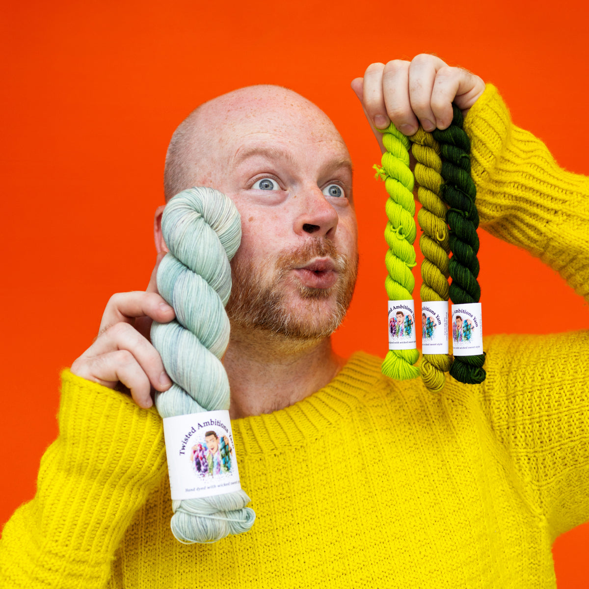 All the yarn details for this year's Sock Along!