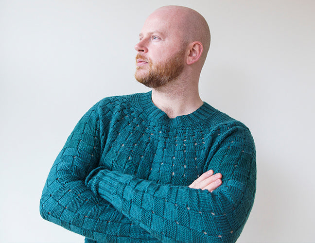 THE BASKETWEAVER SWEATER