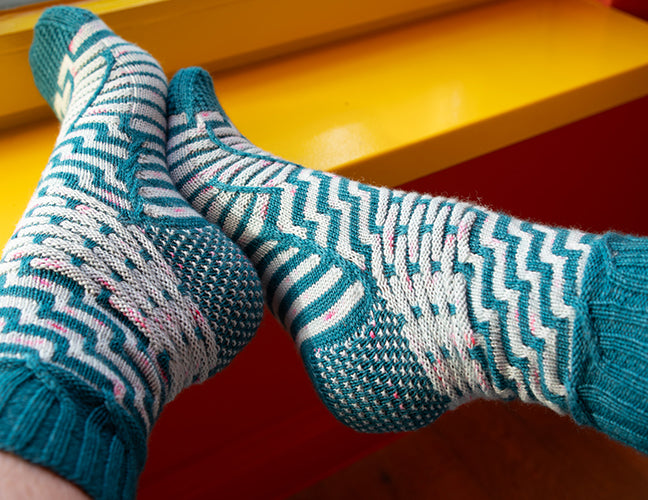 CONTRAST BLAST SOCKS