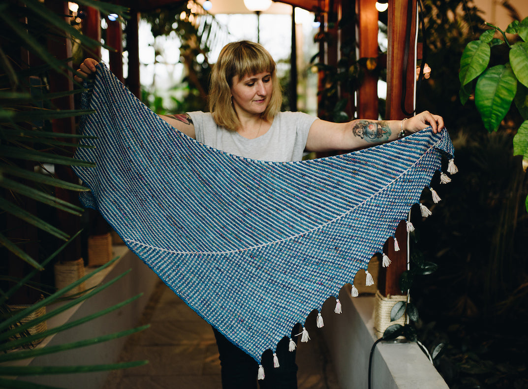 DANCING PALMS SHAWL