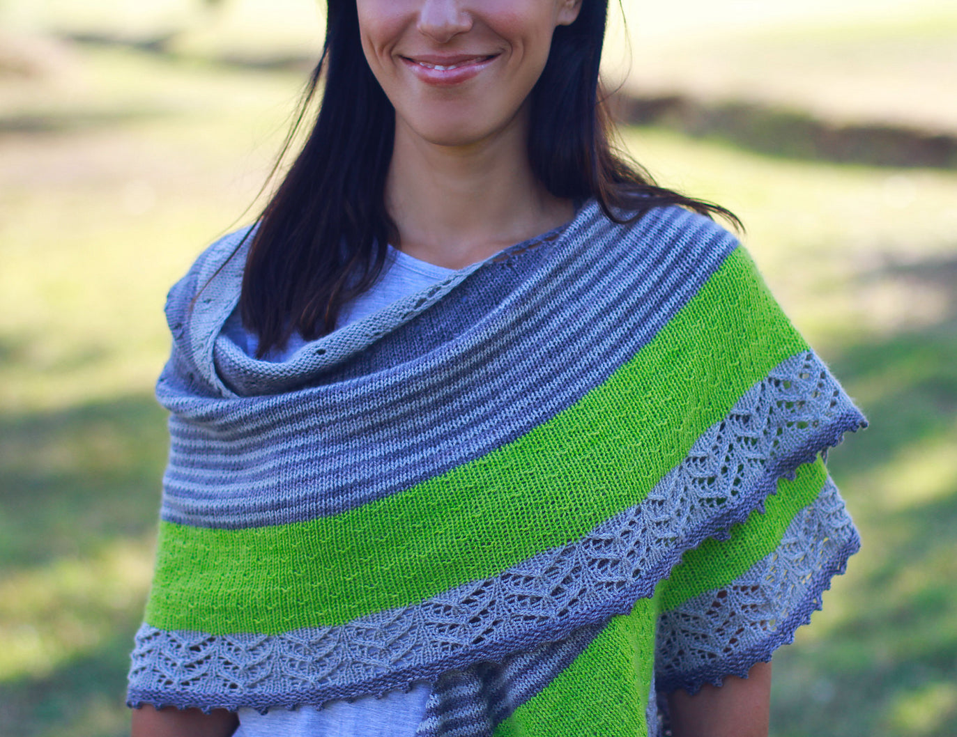 3 COLOR CASHMERE SHAWL