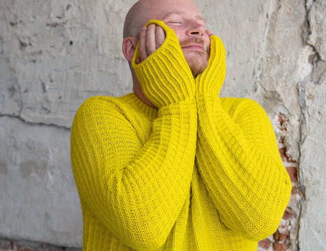 WOOLLY WAFFLE SWEATER