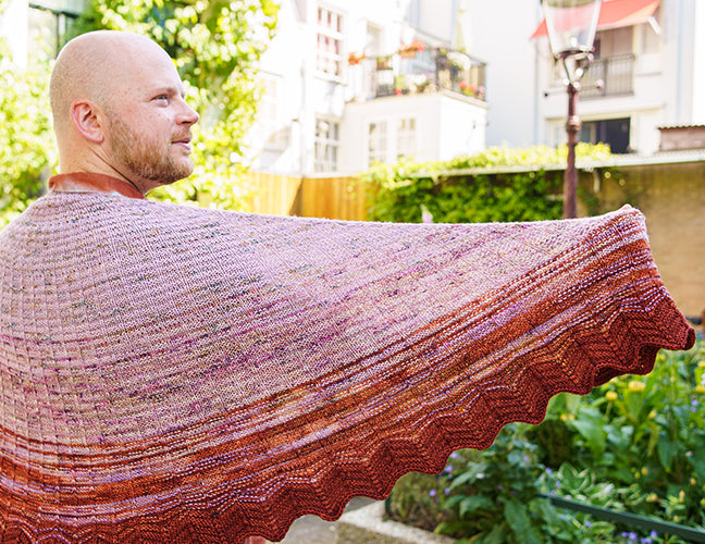 WOOLLY WAFFLE SHAWL