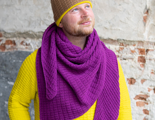 WOOLLY WAFFLE TRIANGLE