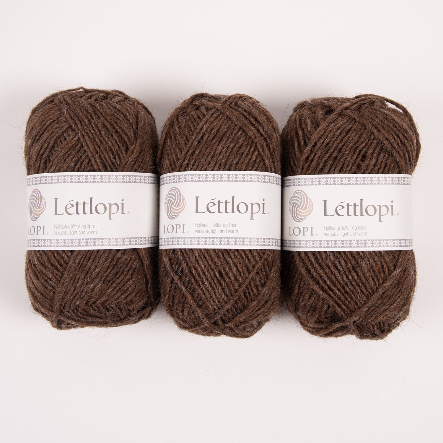 Ístex LÉTTLOPI 0053 - ACOM HEATHER Wool Aran brown Yarn