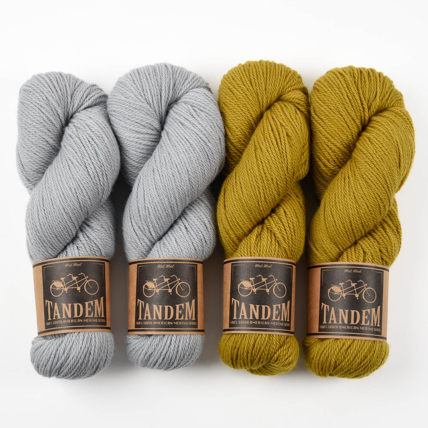 West Wool SPOONFUL OF DIJON Merino wool DK Quick Kits