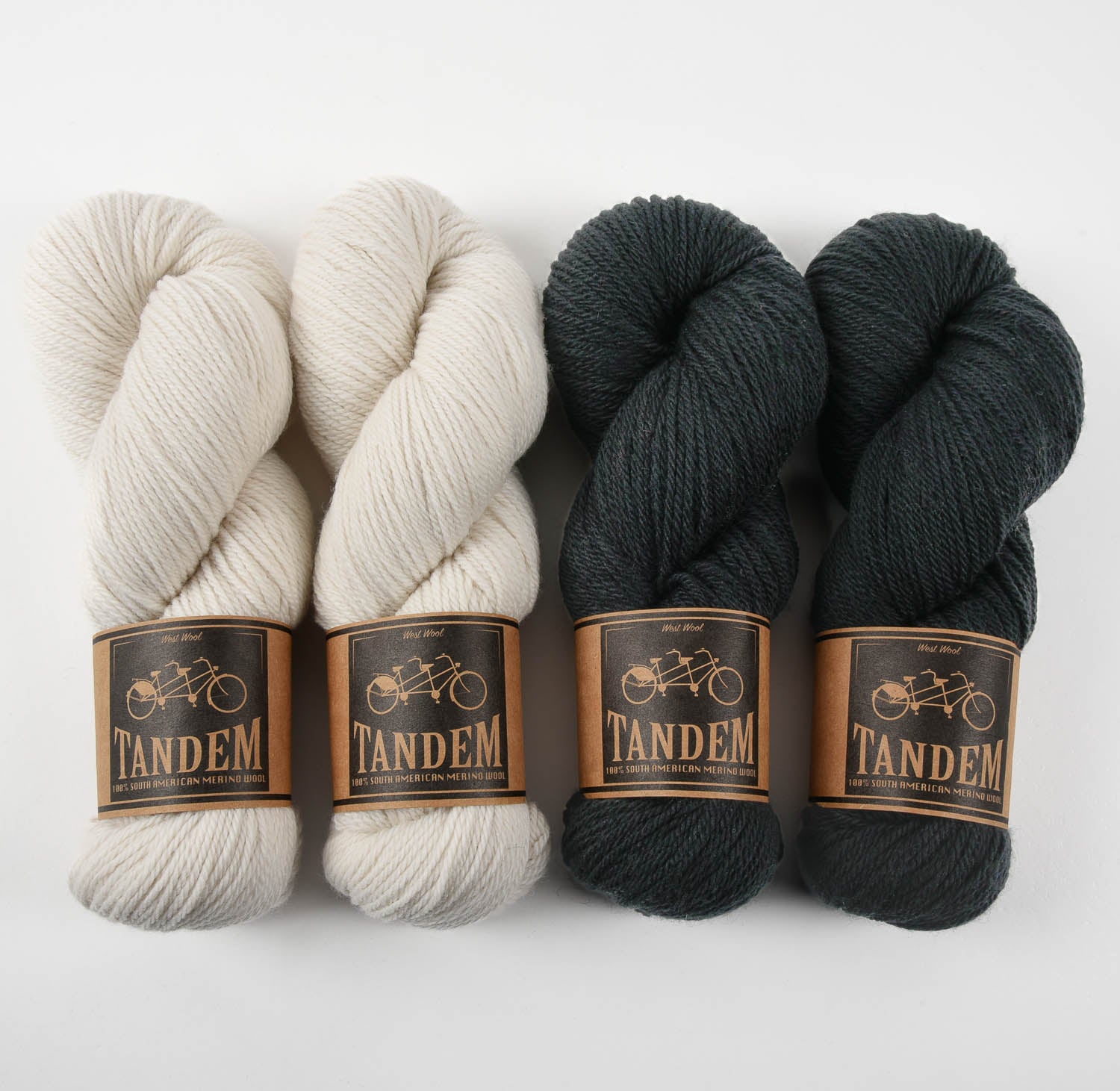 West Wool PIANO KEYS Merino wool DK Quick Kits