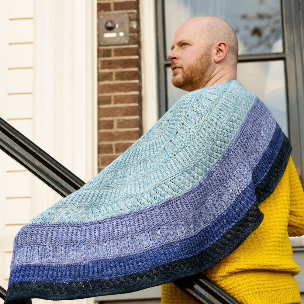 WESTKNITS NO. 7 DK FADE SHAWLS