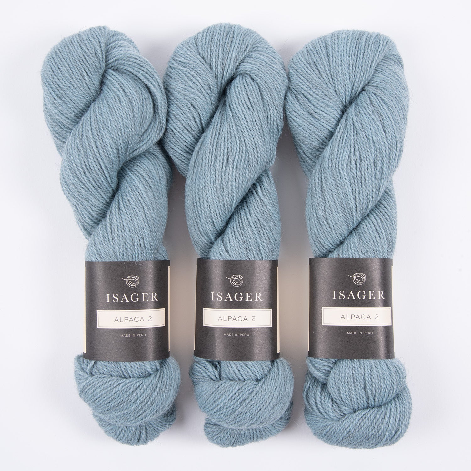 Isager ISAGER ALPACA 2 - 11 Alpaca Wool Fingering blue Yarn