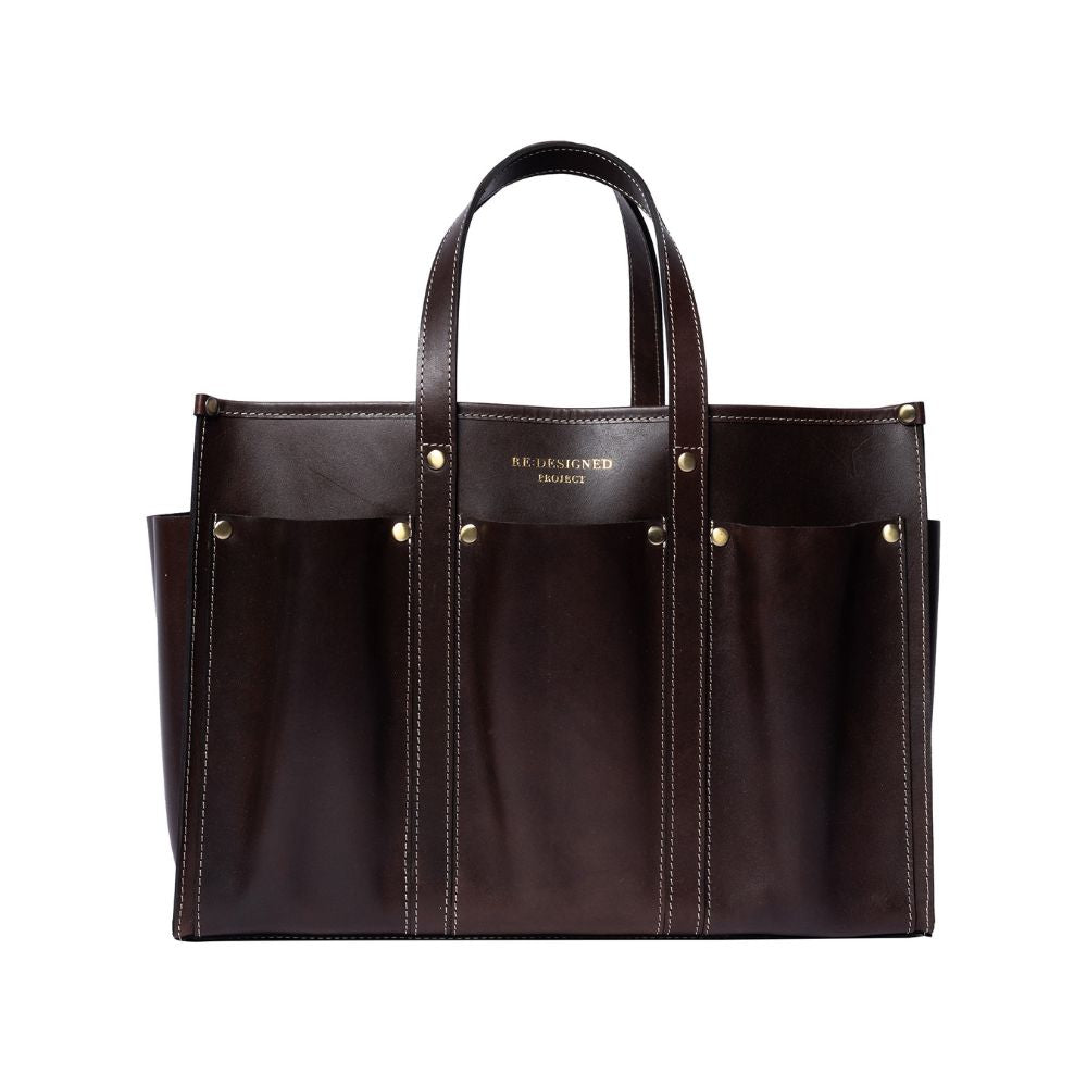 Re:Designed PROJECT 132 - DARK BROWN - CARRIER BAG brown Project Bags
