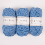 Ístex LÉTTLOPI 1402 - HEAVEN BLUE HEATHER Wool Aran blue Yarn