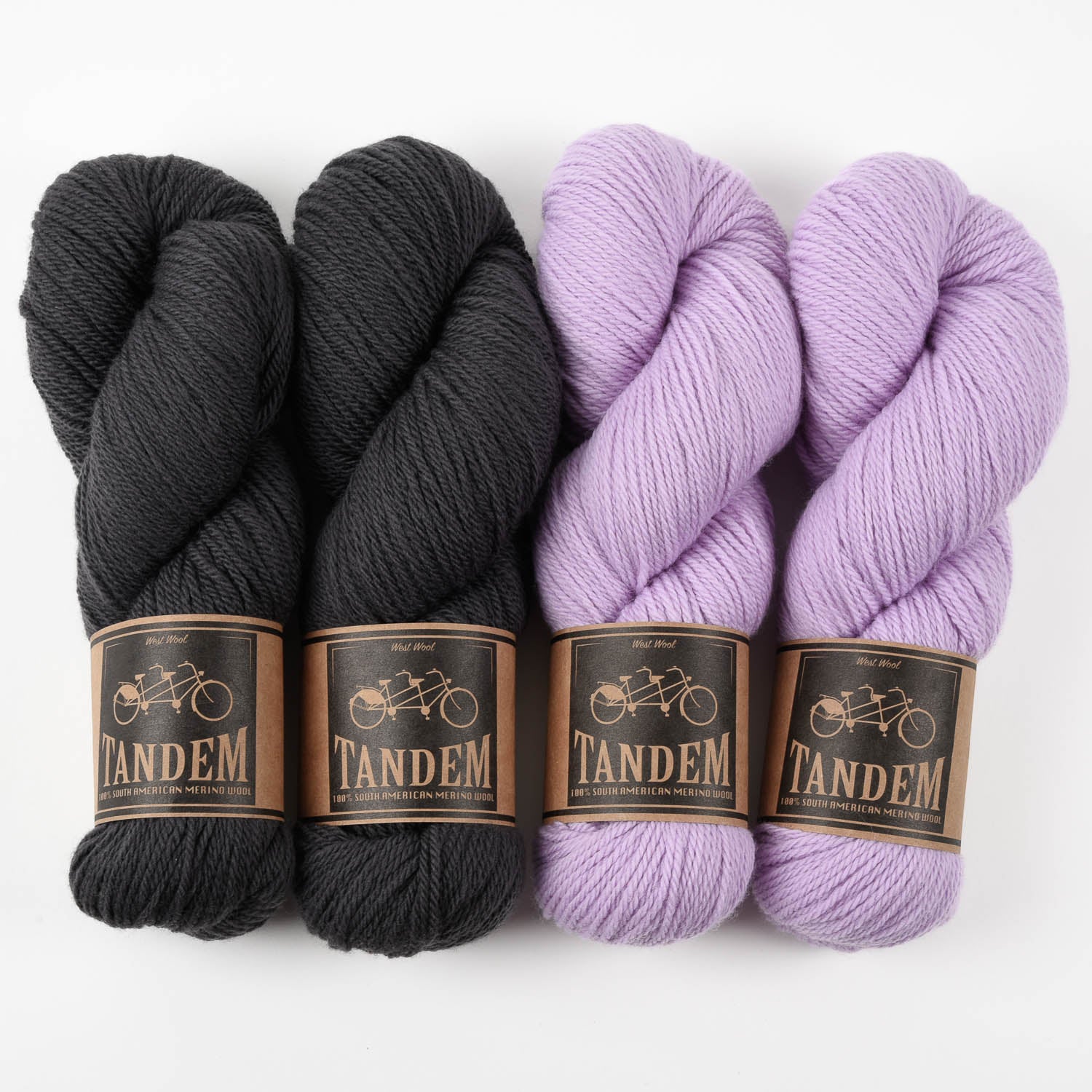 West Wool GREY UNICORN Merino wool DK Quick Kits