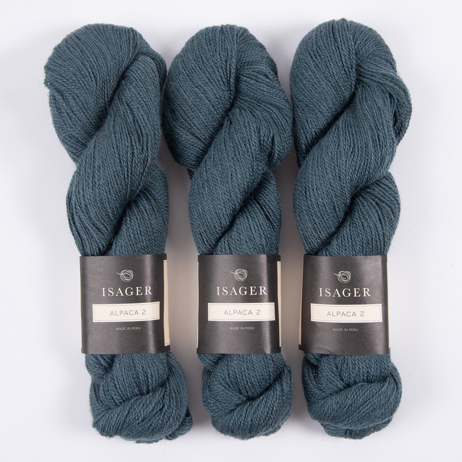 Isager ISAGER ALPACA 2 - 16 Alpaca Wool Fingering blue Yarn