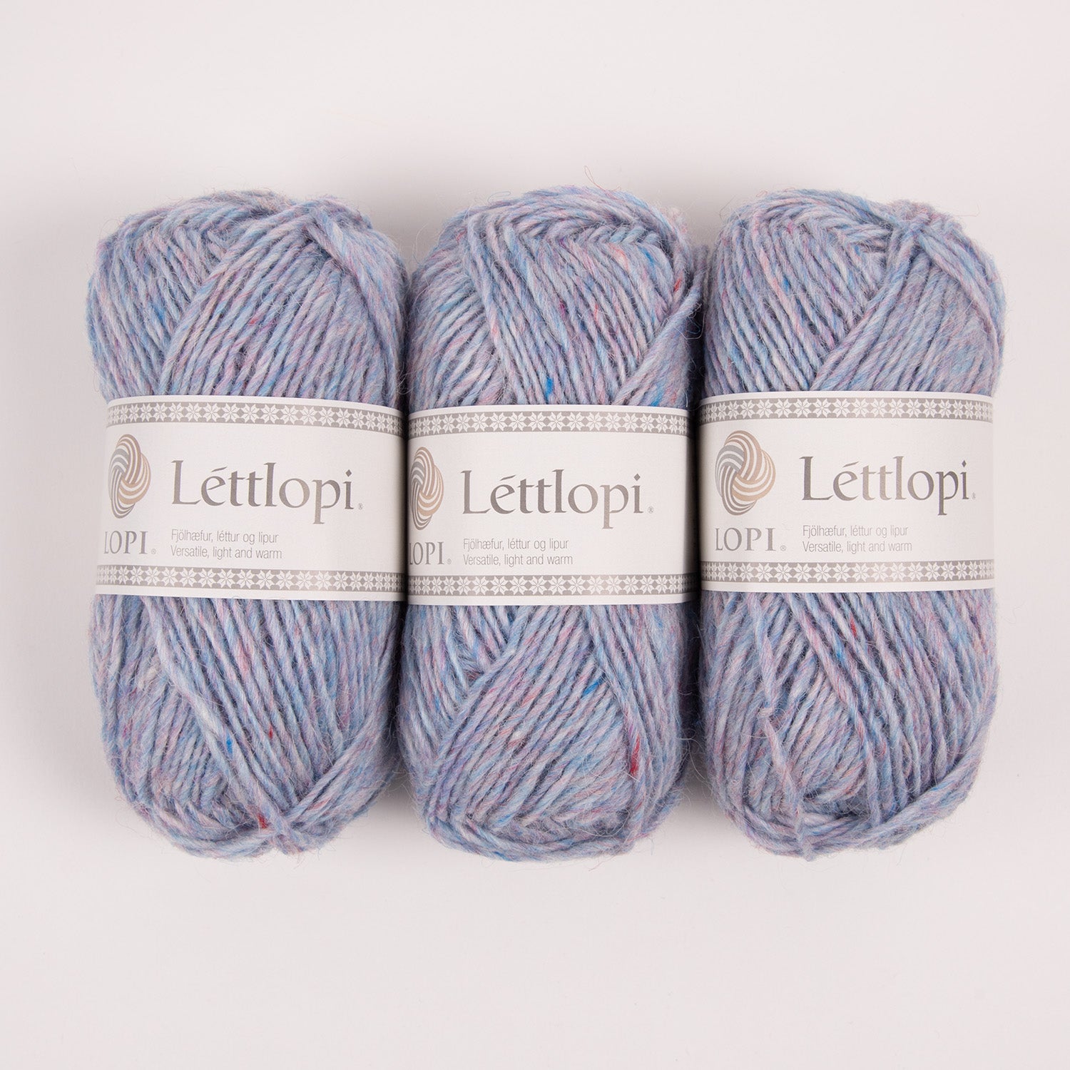 Ístex LÉTTLOPI 1702 - MILKY WAY Wool Aran blue multicolor Yarn