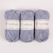 Ístex LÉTTLOPI 1702 - MILKY WAY Wool Aran blue multicolor Yarn