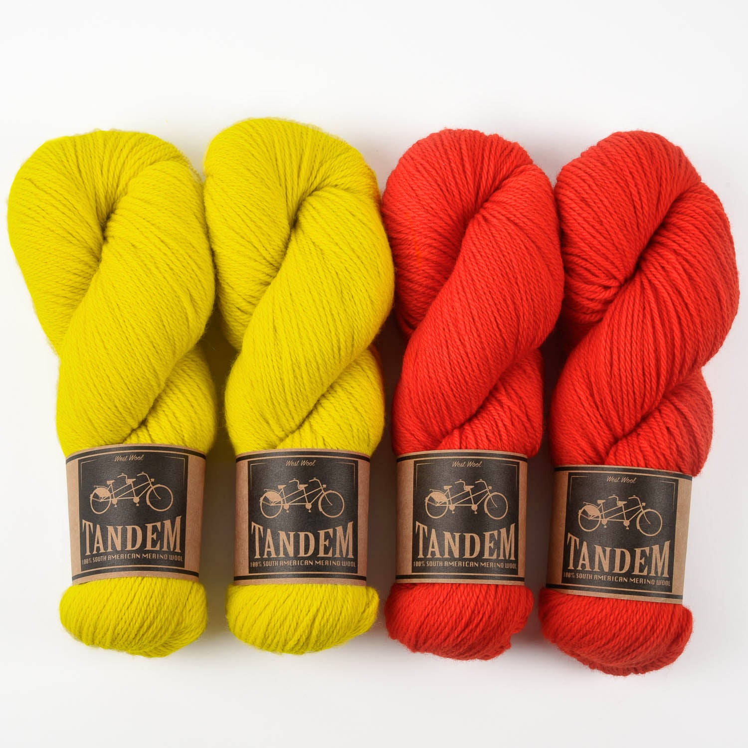 West Wool HOT PIZZA Merino wool DK Quick Kits