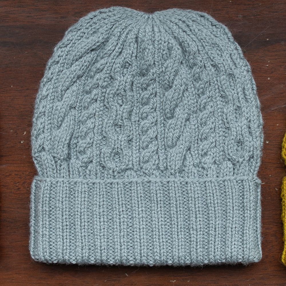 Westknits WESTKNITS SAMPLE - GRAY CUSHY COMFORT HAT Samples