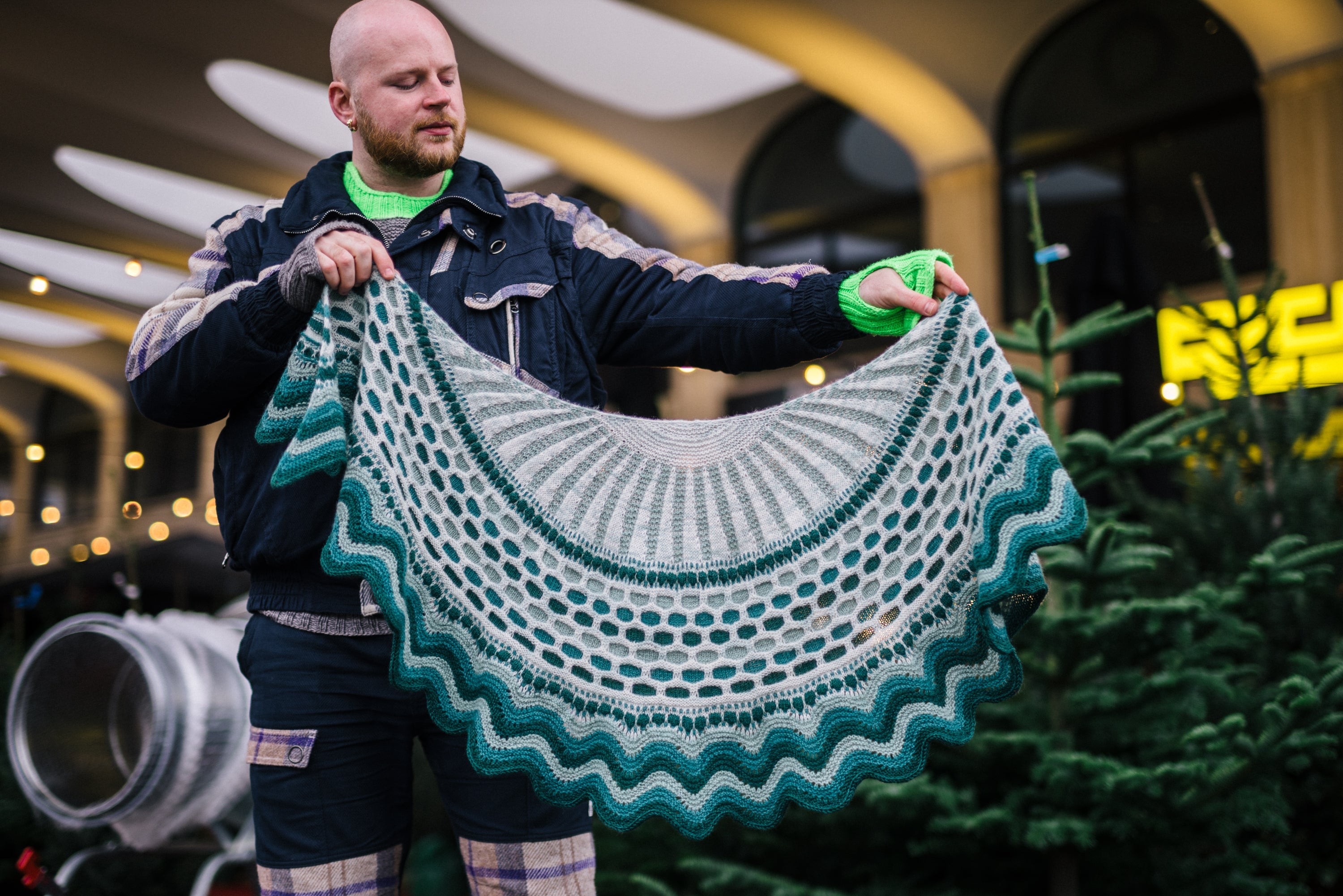 WINTERLIGHTS SHAWL PATTERN