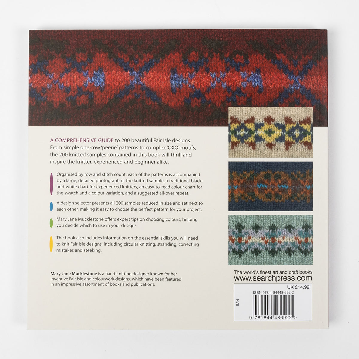 200 FAIR ISLE DESIGNS BY MARY JANE MUCKLESTONE