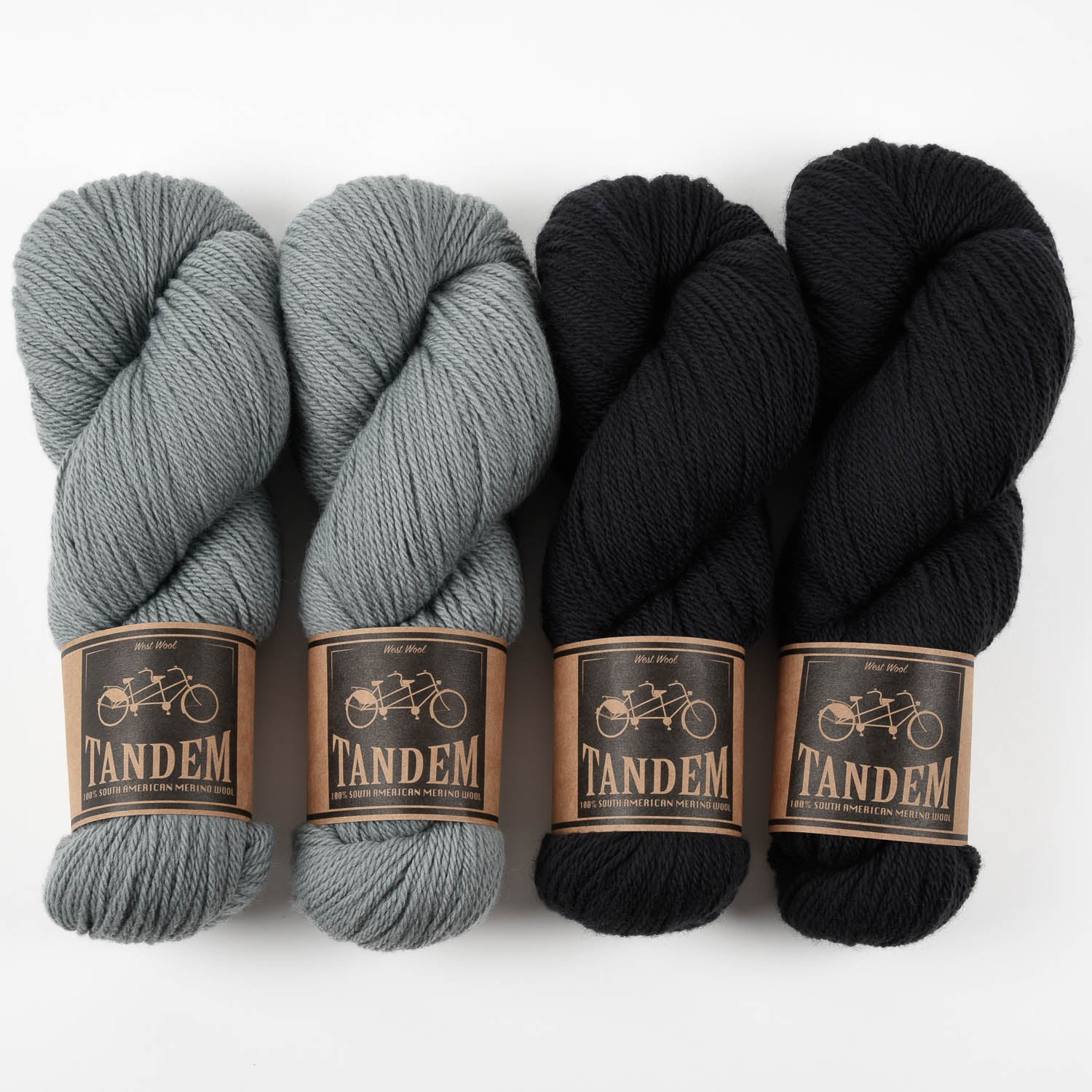 West Wool NAVY SPRUCE Merino wool DK Quick Kits