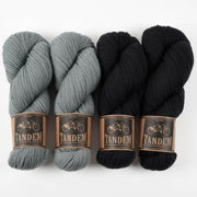 West Wool NAVY SPRUCE Merino wool DK Quick Kits