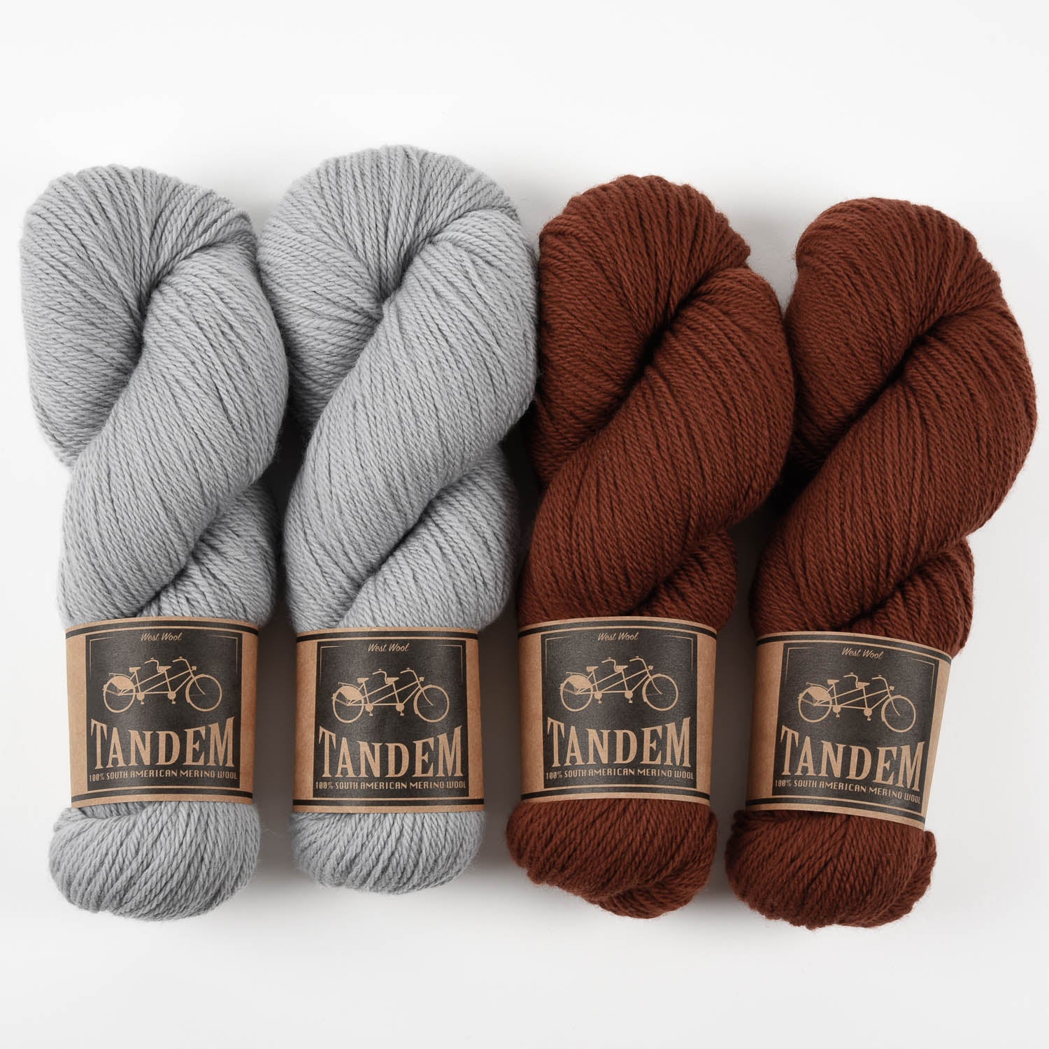 West Wool CHESTNUTS IN THE SKY Merino wool DK Quick Kits