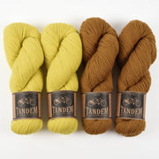 West Wool HELLO YELLOW Merino wool DK Quick Kits