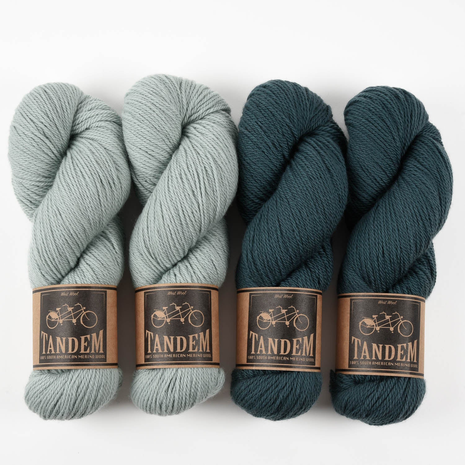 West Wool ENCHANTED WATERS Merino wool DK Quick Kits
