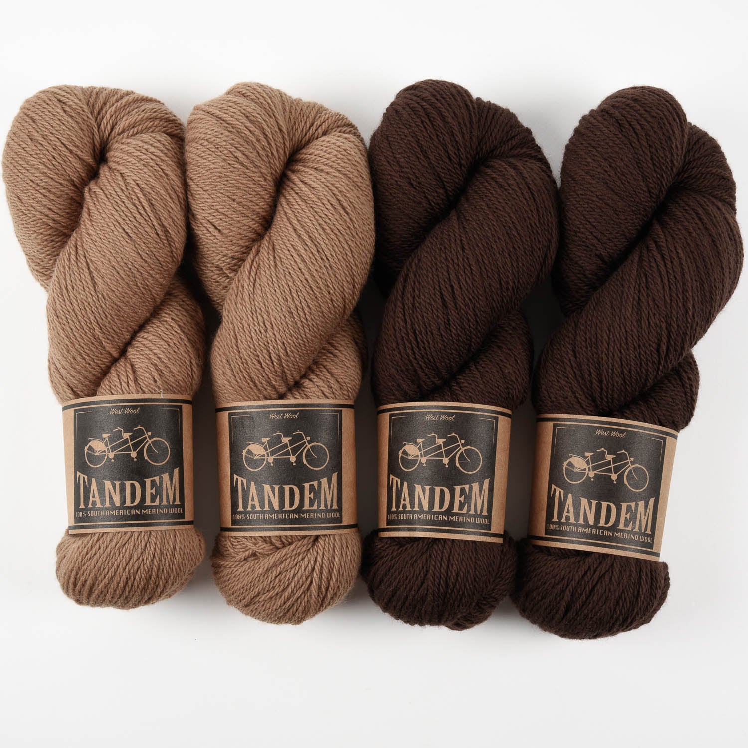 West Wool TRUFFLE CRUMBS Merino wool DK Quick Kits