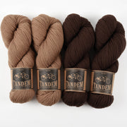 West Wool TRUFFLE CRUMBS Merino wool DK Quick Kits