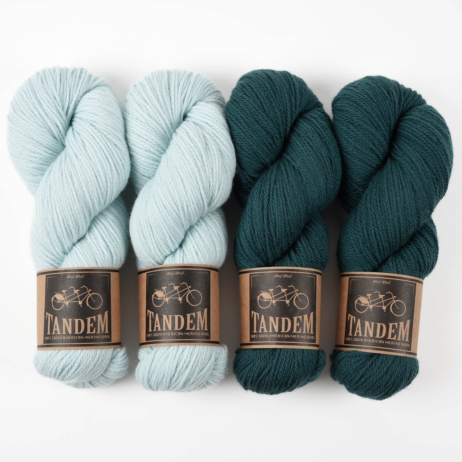 West Wool FJORD WATER Merino wool DK Quick Kits