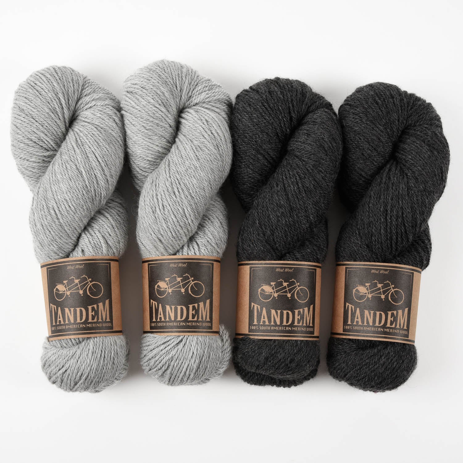 West Wool MOUSE STATUE Merino wool DK Quick Kits