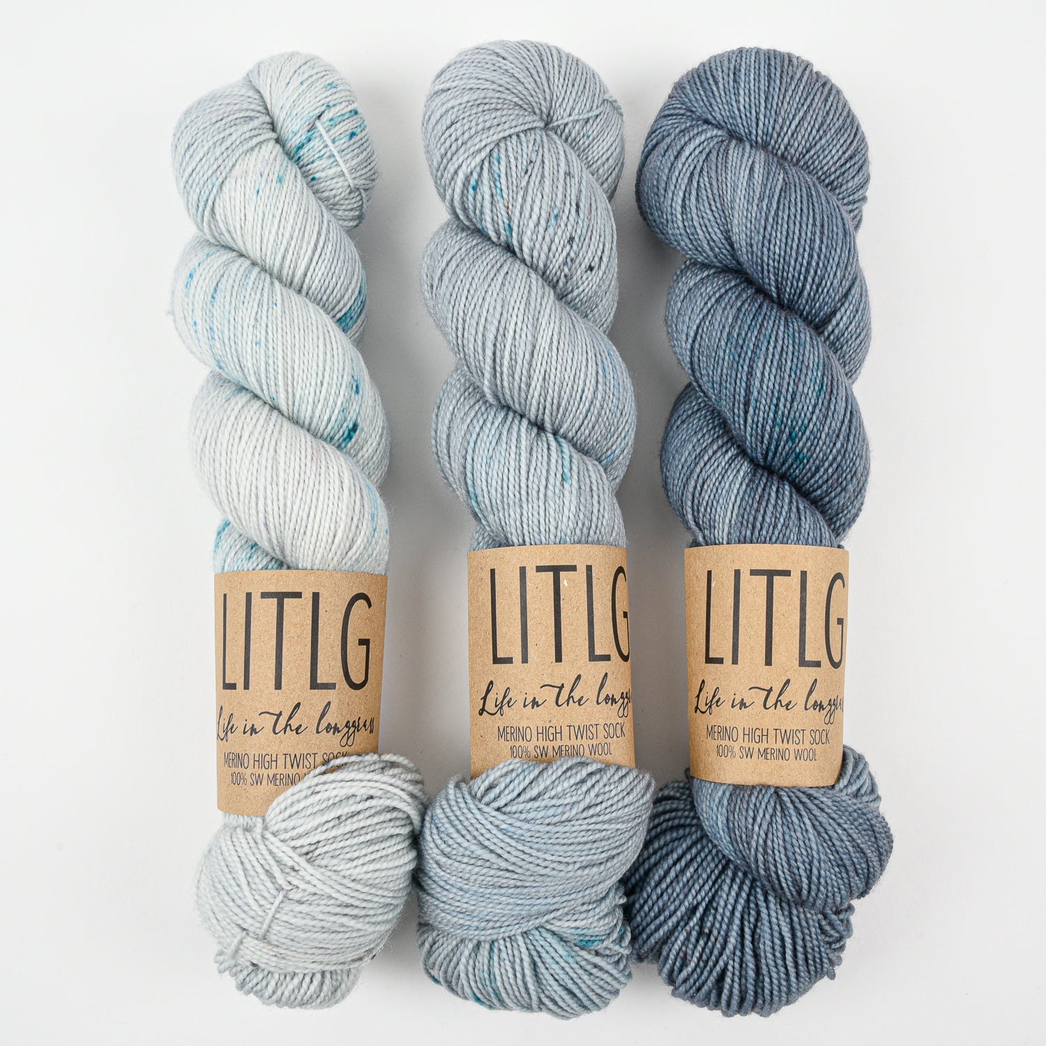 Life in The Long Grass IT’S COLD OUTSIDE Merino wool Fingering Quick Kits