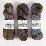 Ballyhoura Fibres 4PLY SOCK - EERIE Merino wool Nylon Fingering multicolour Yarn