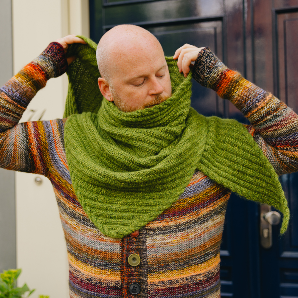 Unicorn Horn Shawl Pattern