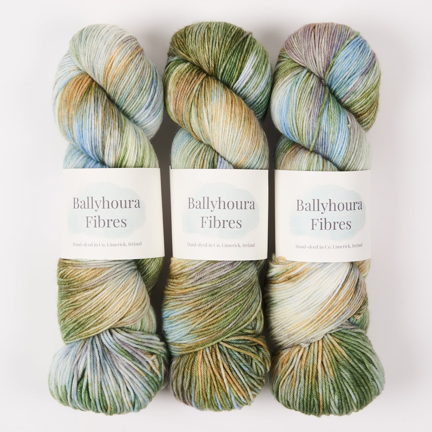 Ballyhoura Fibres 4PLY SOCK - NEIST POINT Merino wool Nylon Fingering multicolour Yarn
