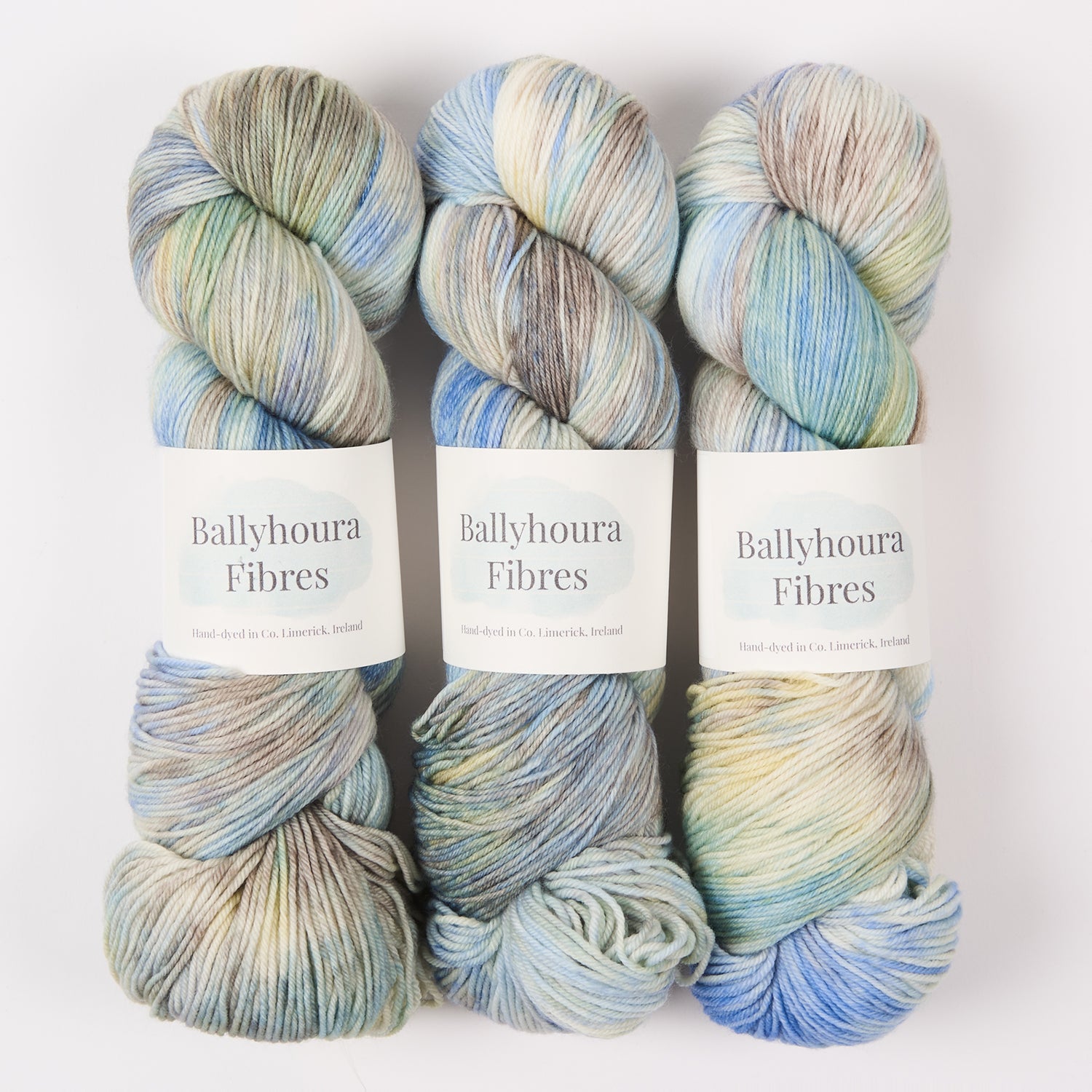 Ballyhoura Fibres 4PLY SOCK - ORKNEY Merino wool Nylon Fingering multicolour Yarn