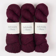 Ballyhoura Fibres 4PLY SOCK - PORT WINE Merino wool Nylon Fingering red Yarn