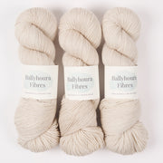 Ballyhoura Fibres 4PLY SOCK - SANDBAR Merino wool Nylon Fingering white Yarn