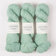 Ballyhoura Fibres 4PLY SOCK - SEA FOAM Merino wool Nylon Fingering green Yarn