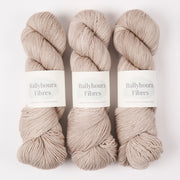 Ballyhoura Fibres 4PLY SOCK - WOOLLEN Merino wool Nylon Fingering beige Yarn