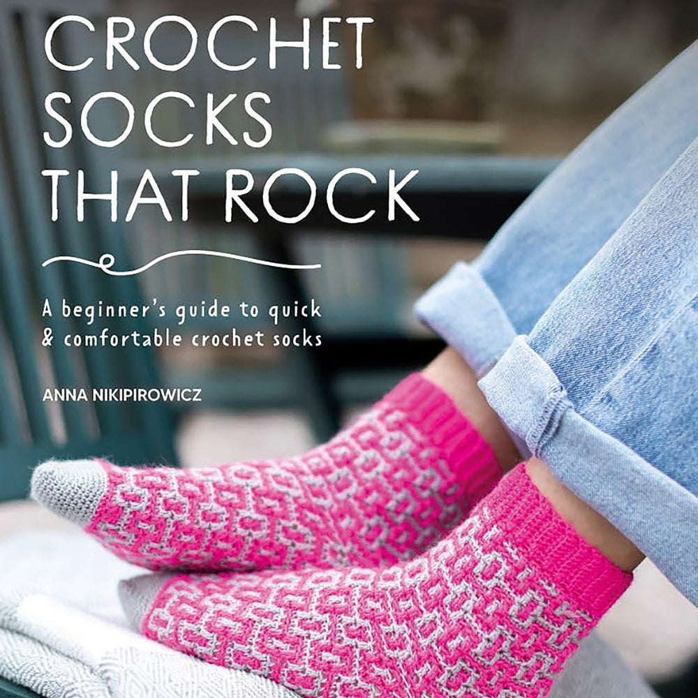 Search Press Trade CROCHET SOCKS THAT ROCK BY ANNA NIKIPIROWICZ Books