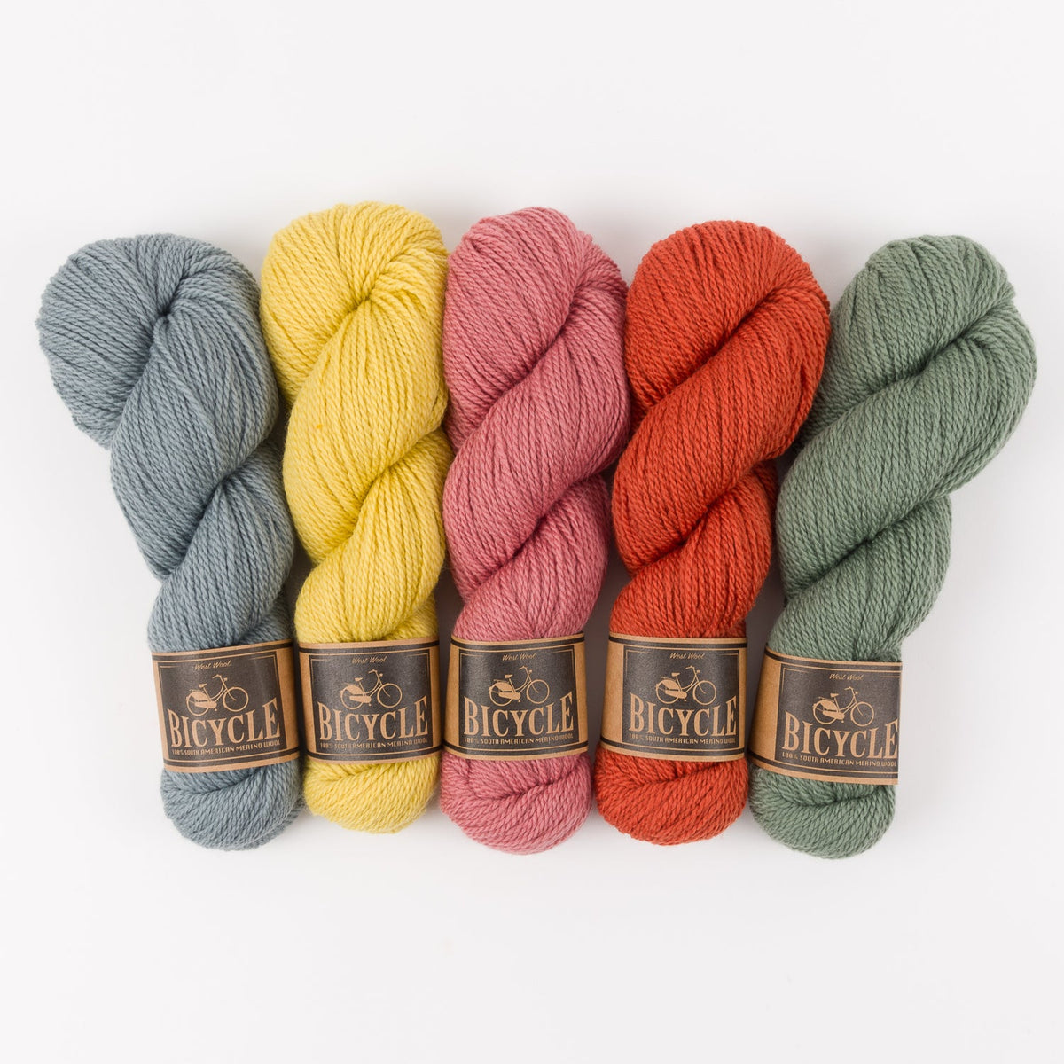 West Wool BLUE SAGE Merino wool Fingering Quick Kits