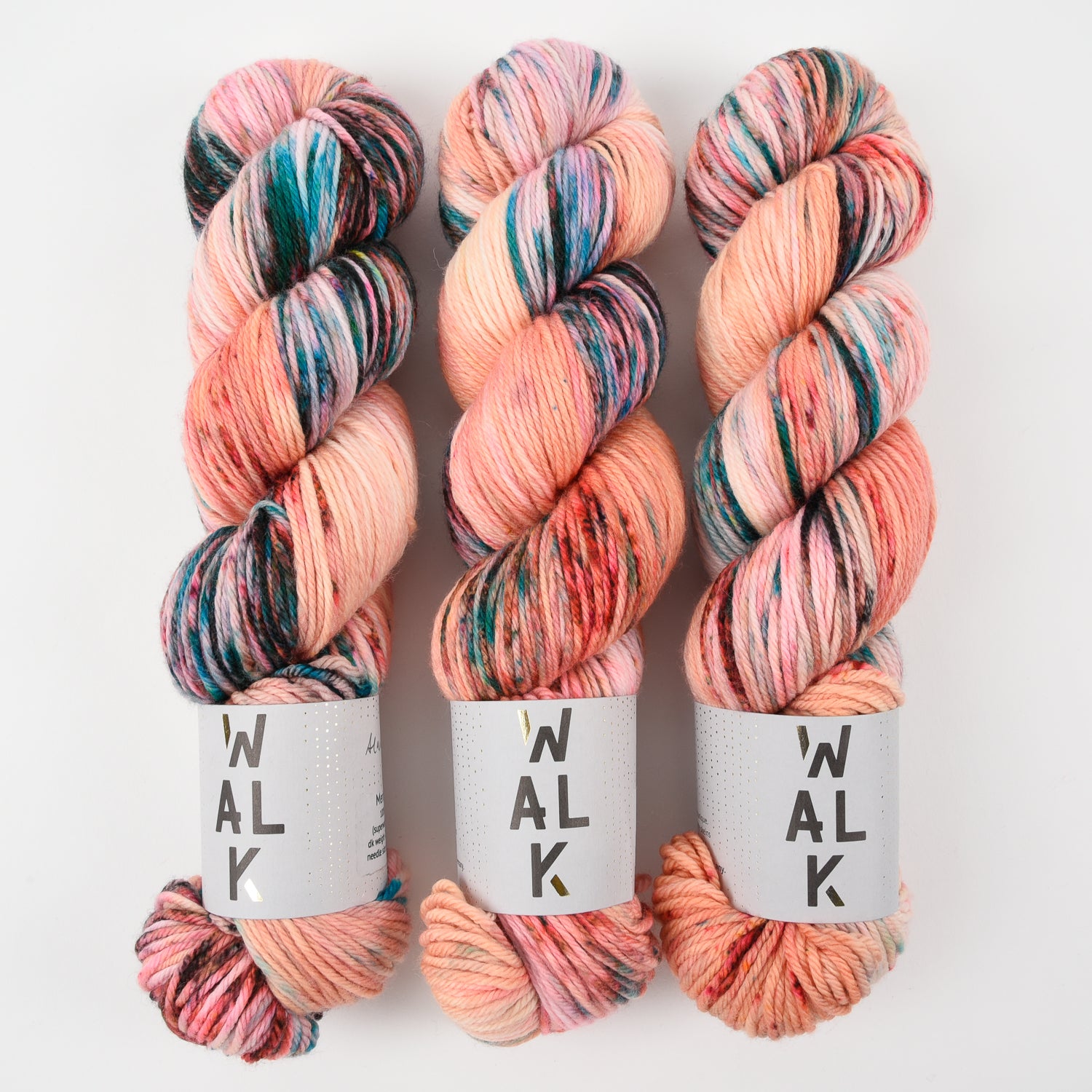 WALK Collection WALK MERINO DK - ALASKA Merino wool DK multicolour Yarn