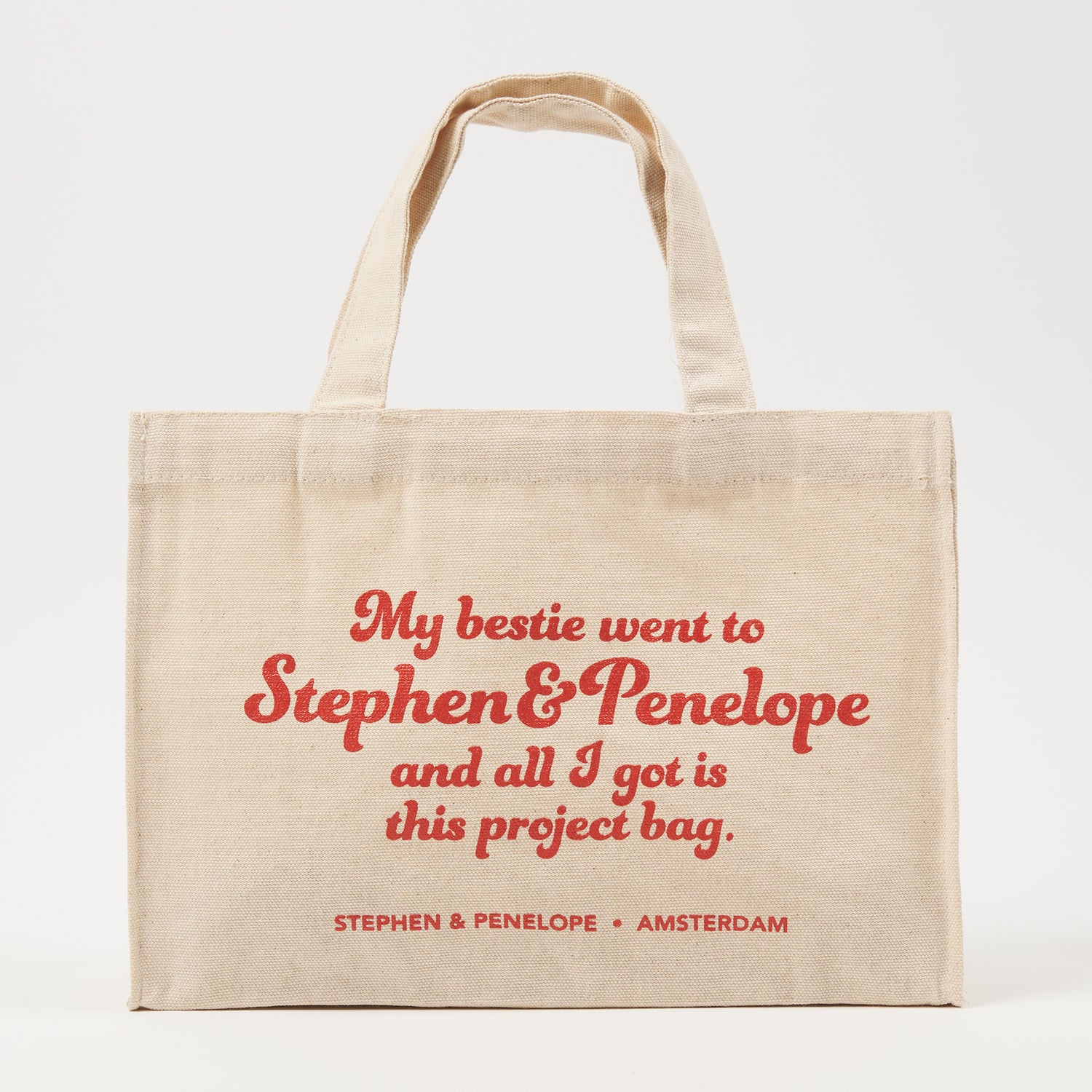 Stephen & Penelope Project Bags ALL I GOT - STEPHEN & PENELOPE PROJECT BAG cream Project Bags