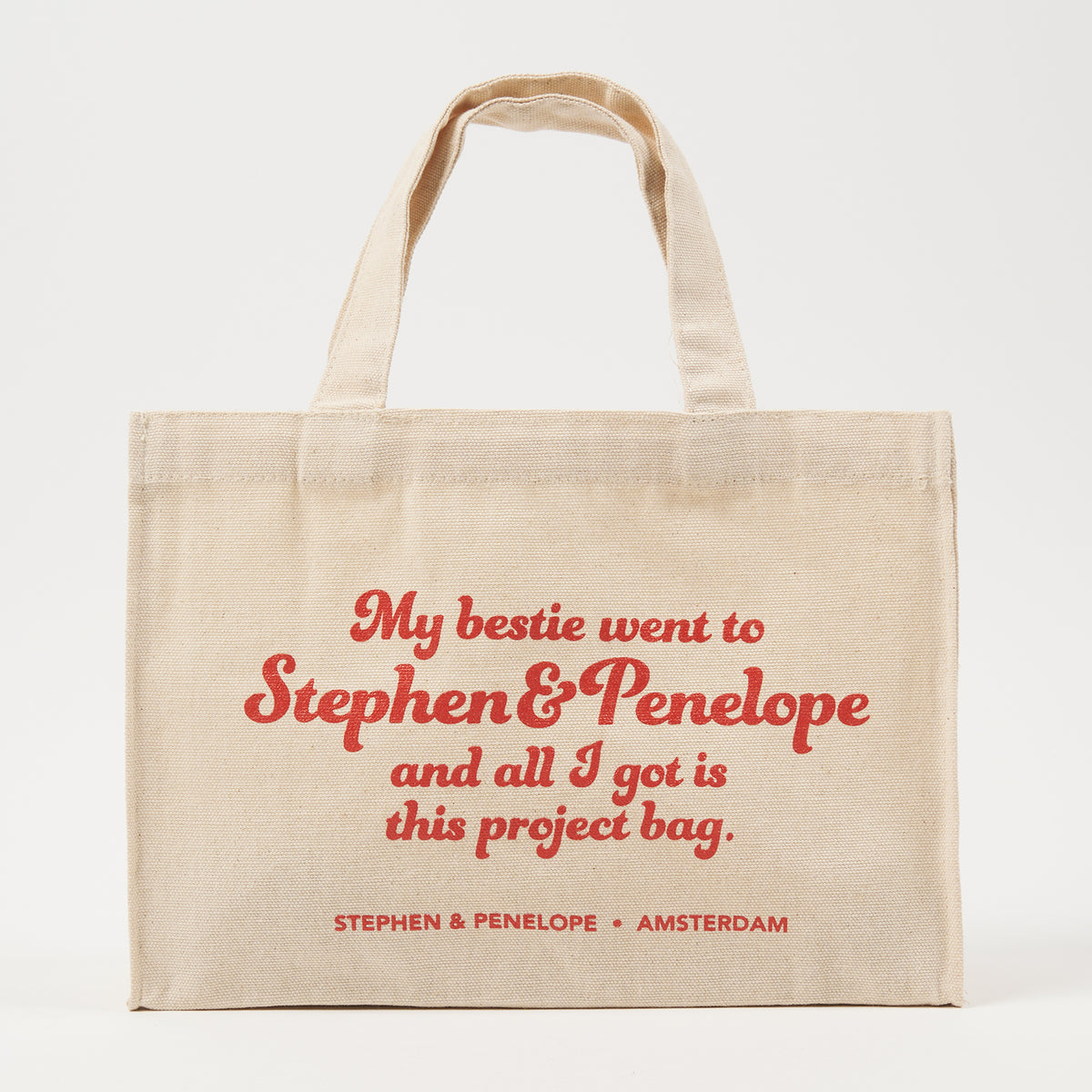 ALL I GOT - STEPHEN & PENELOPE PROJECT BAG