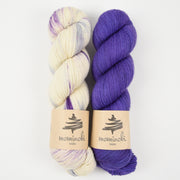 Mominoki Yarn ALMOST BLUE Merino wool Polyamide Fingering Quick Kits
