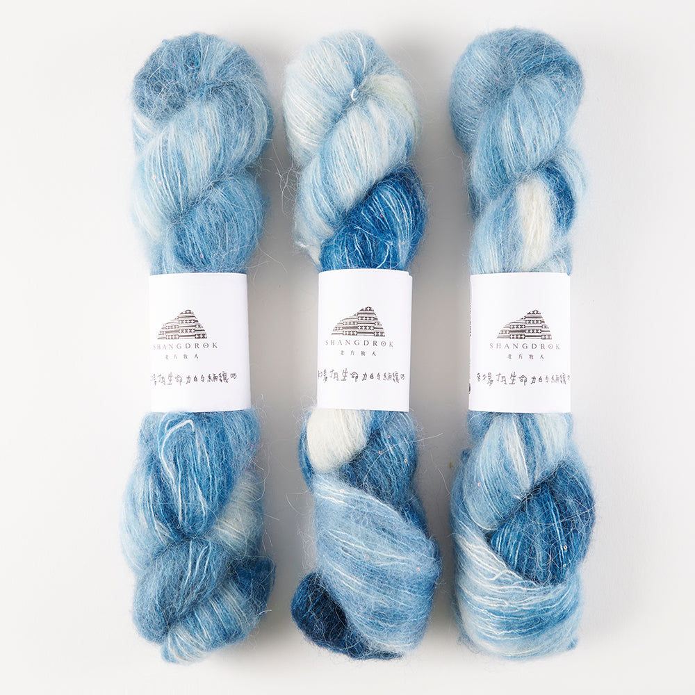 Alpaca Shimmer Lace - Above The Snowy Mountain